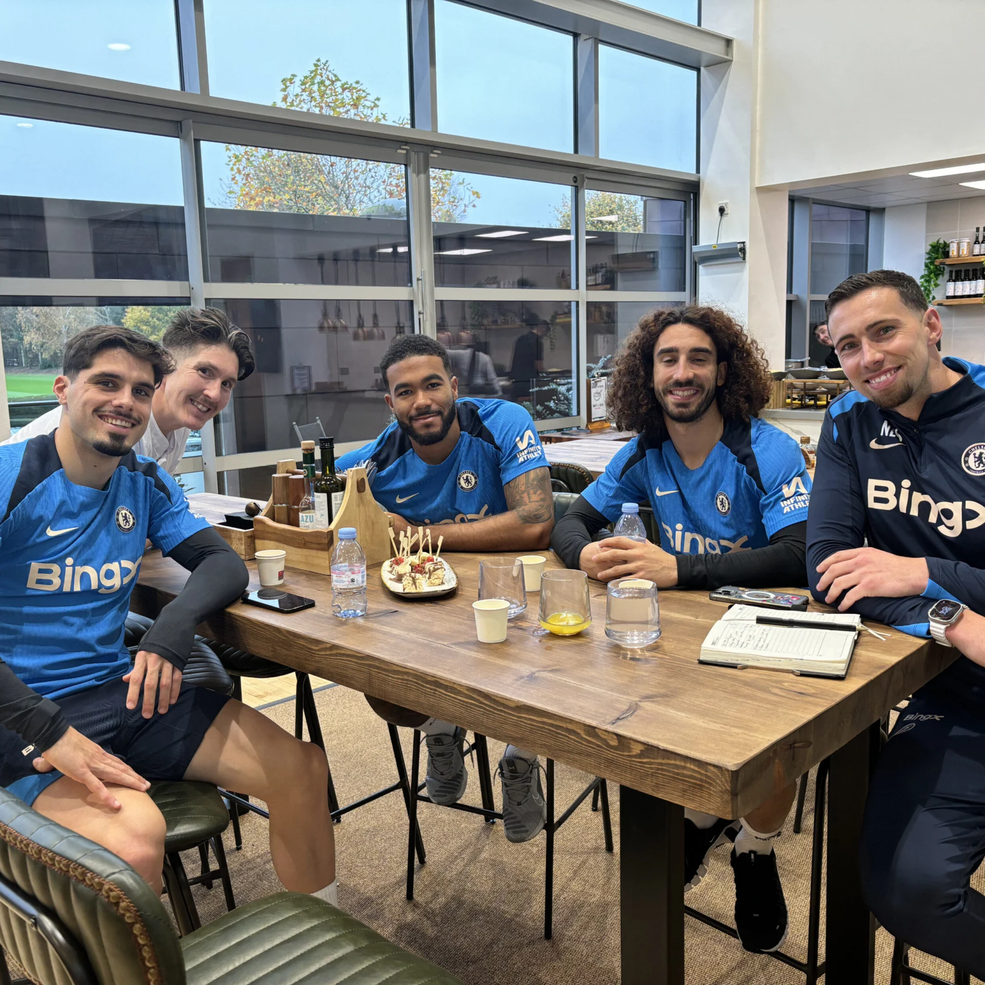 Dr Nessan with BingX team