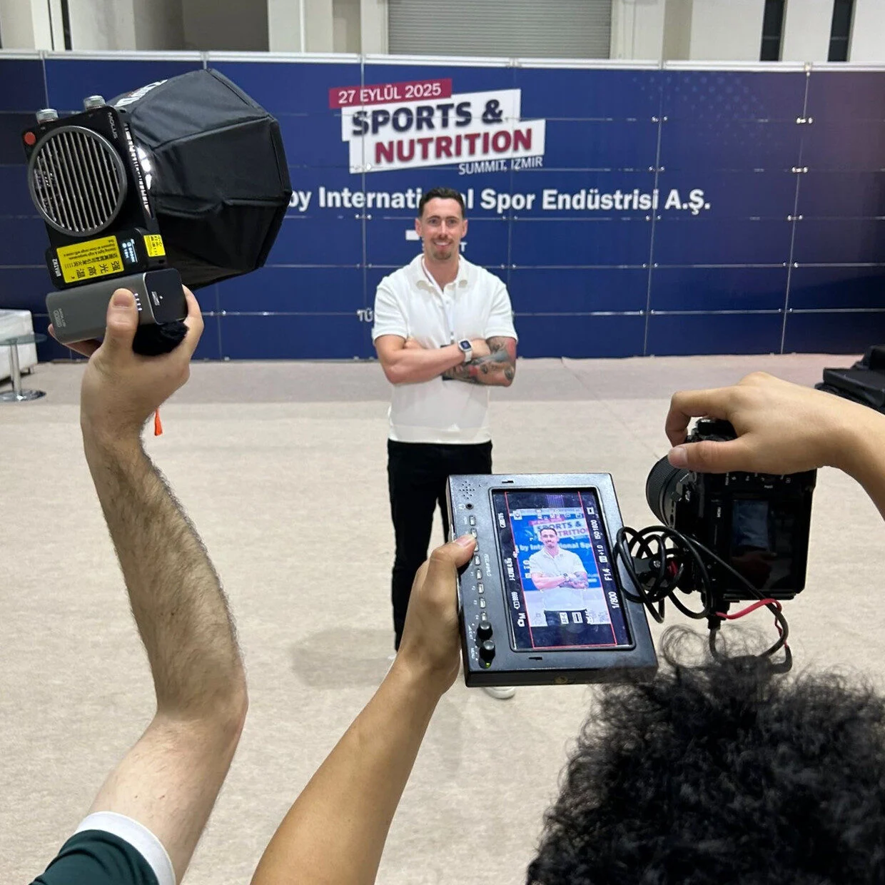 Nessan telivision interview